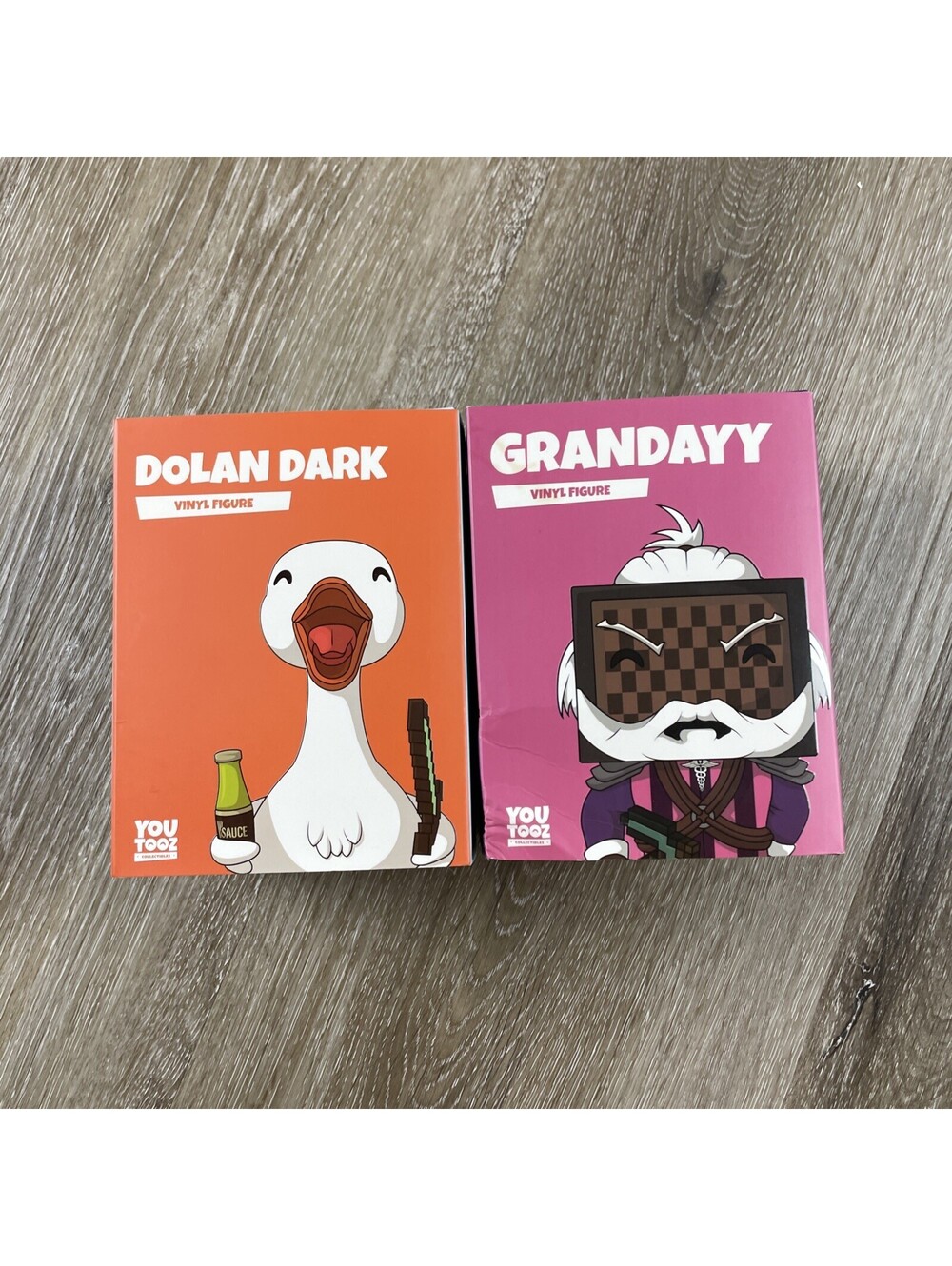 Lot of 2 YOUTOOZ VINYL FIGURE DOLAN DARK + GRANDAY NIB